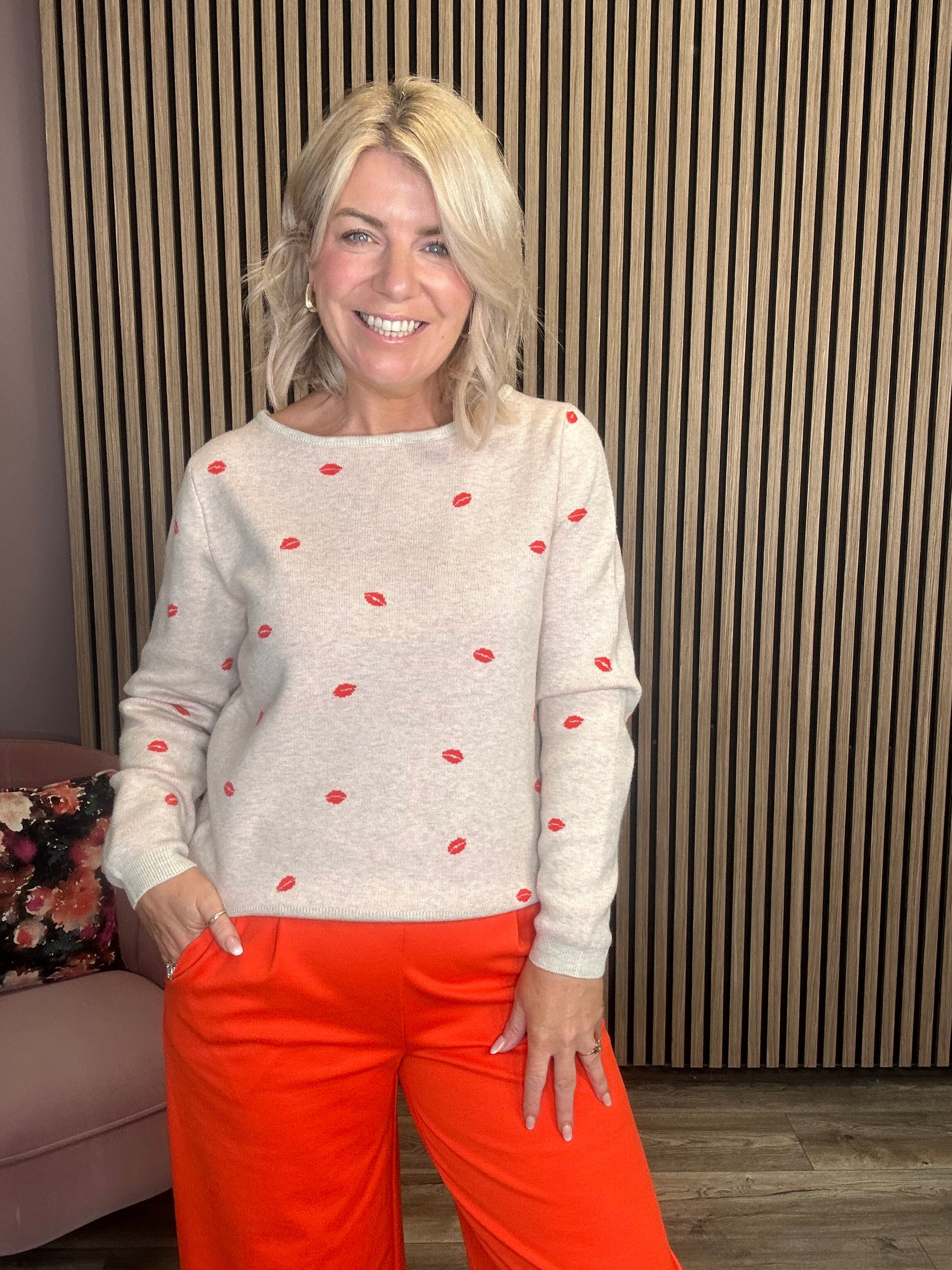 Brie Jumper (Oatmeal Melange)