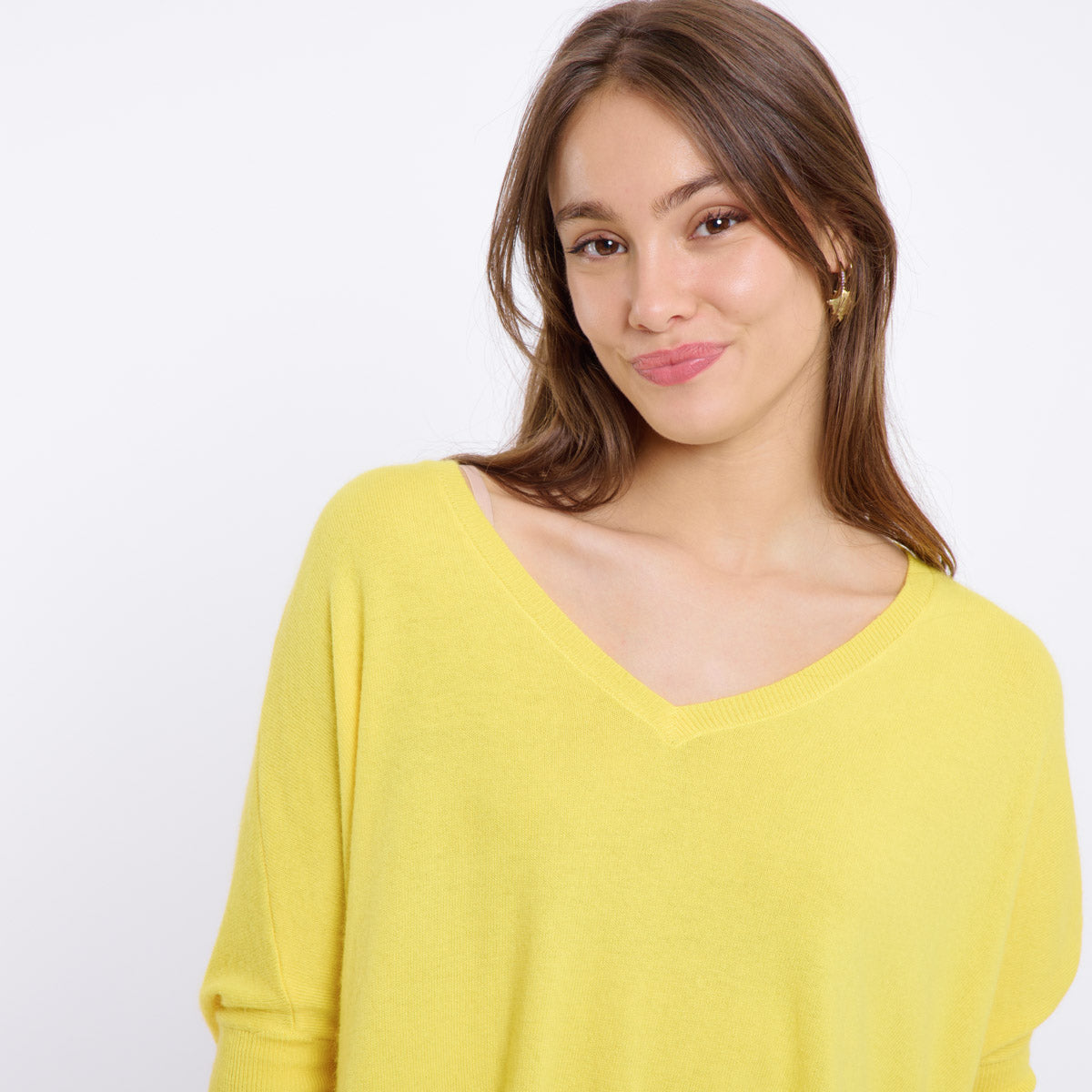 LAURINA SHORT SLEEVED JUMPER (YELLOW)
