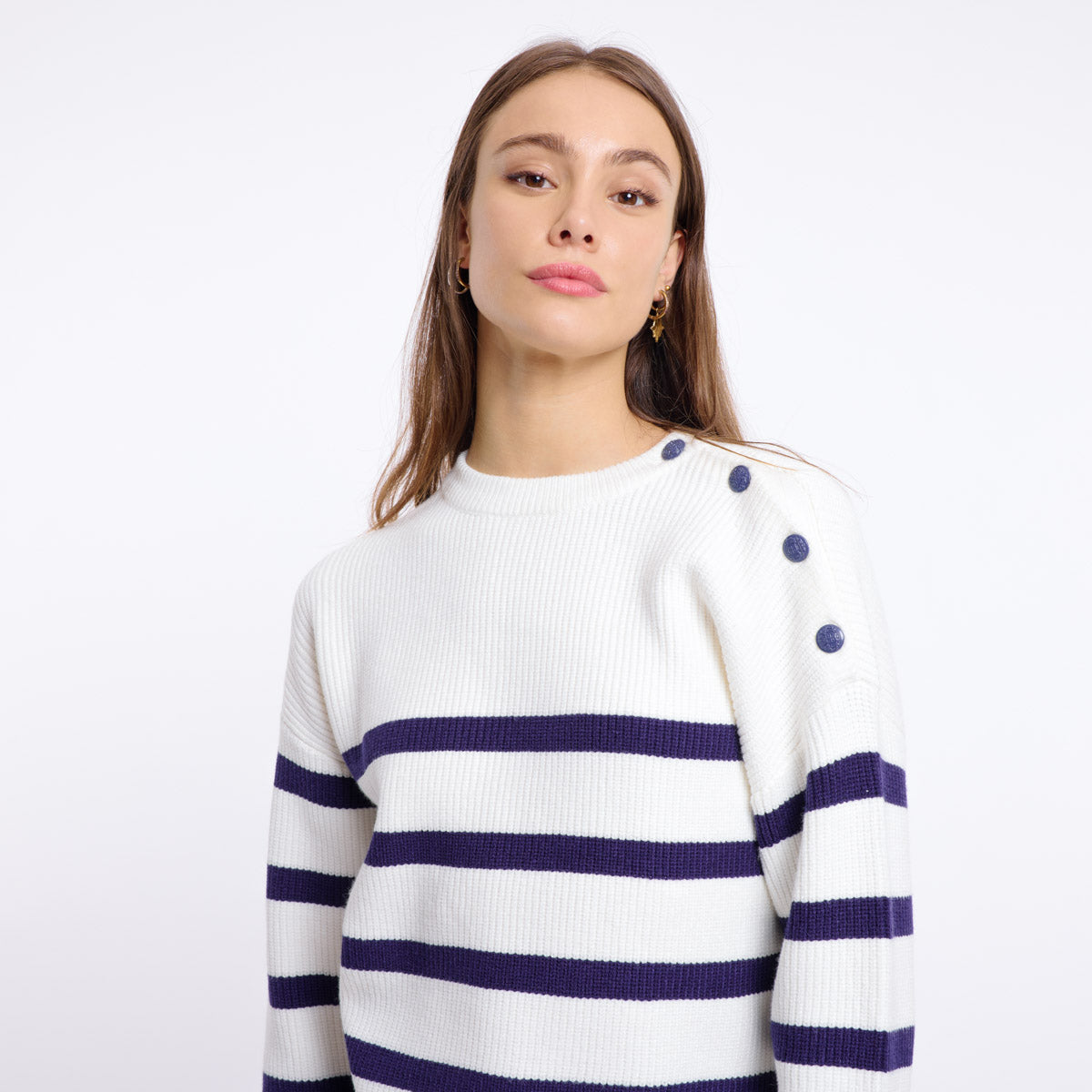SABRINA JUMPER (NAVY/WHITE)