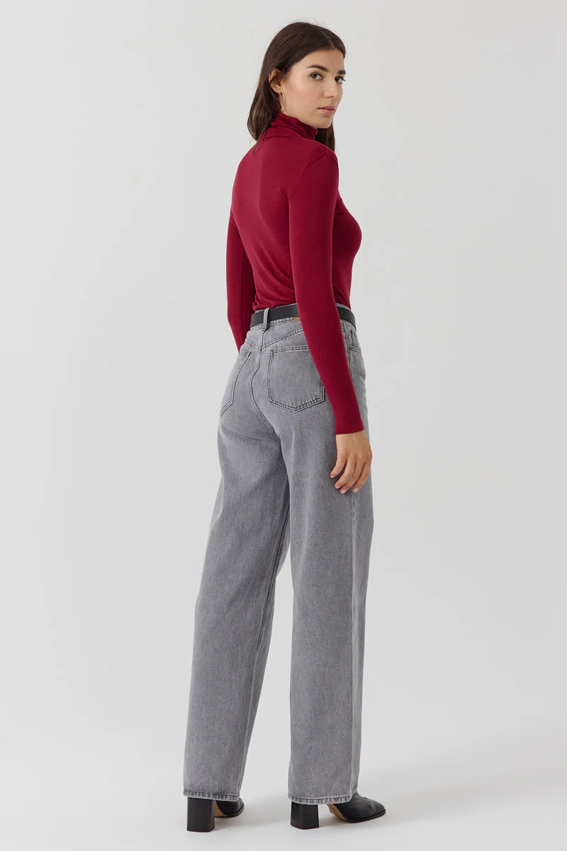 Eliza Polo Neck (Wine)