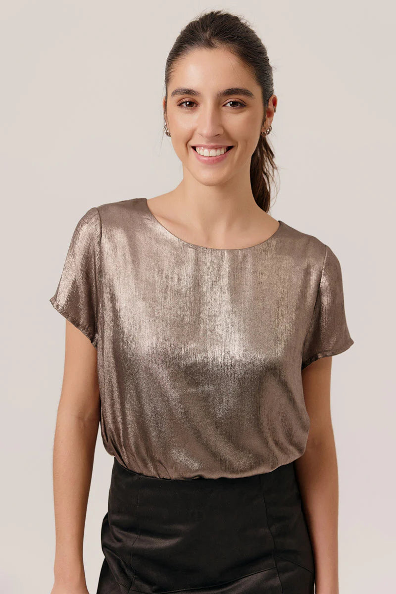 Charlene Top (Beige)