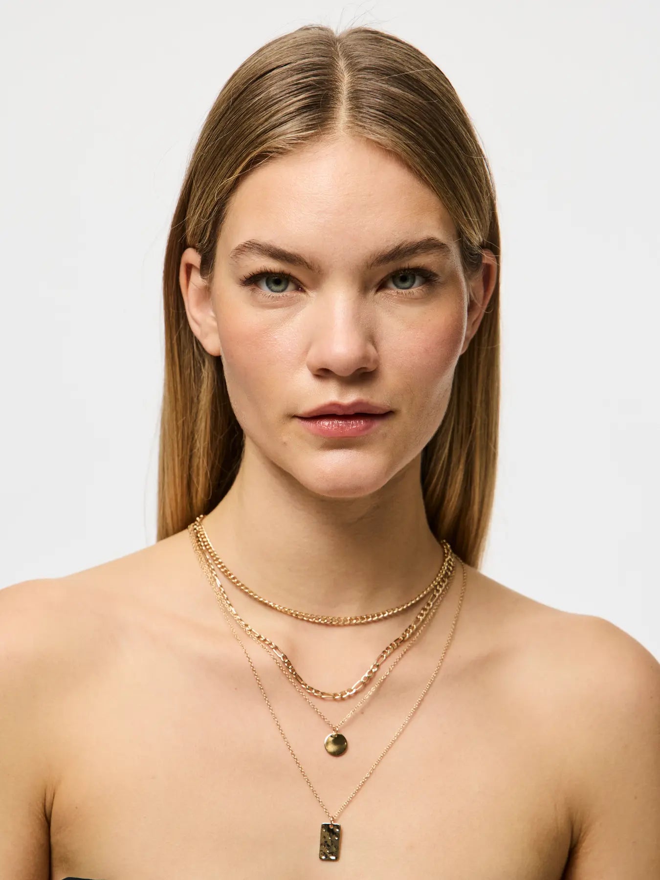 Kiara Combi Necklace (Gold)