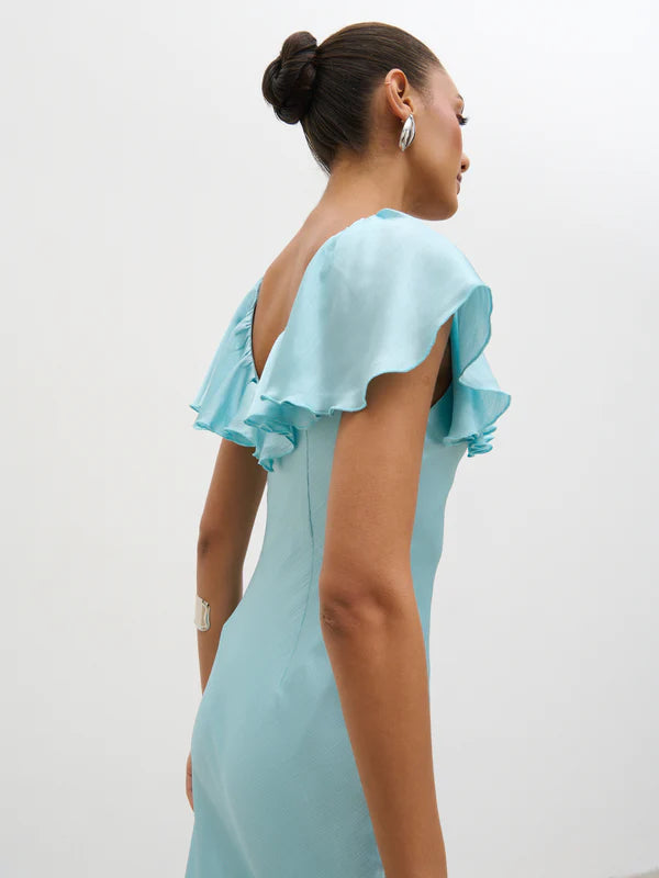 Adina Midaxi Dress (Seaspray Blue)