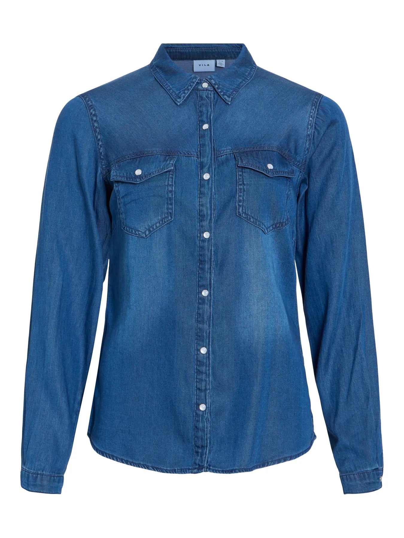 Luca Denim Shirt (Dark Wash)