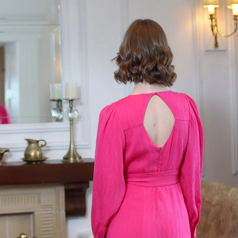 The Bela Dress (Magenta)