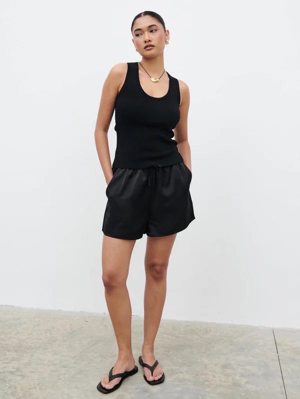 Ali Knit Top (Black)