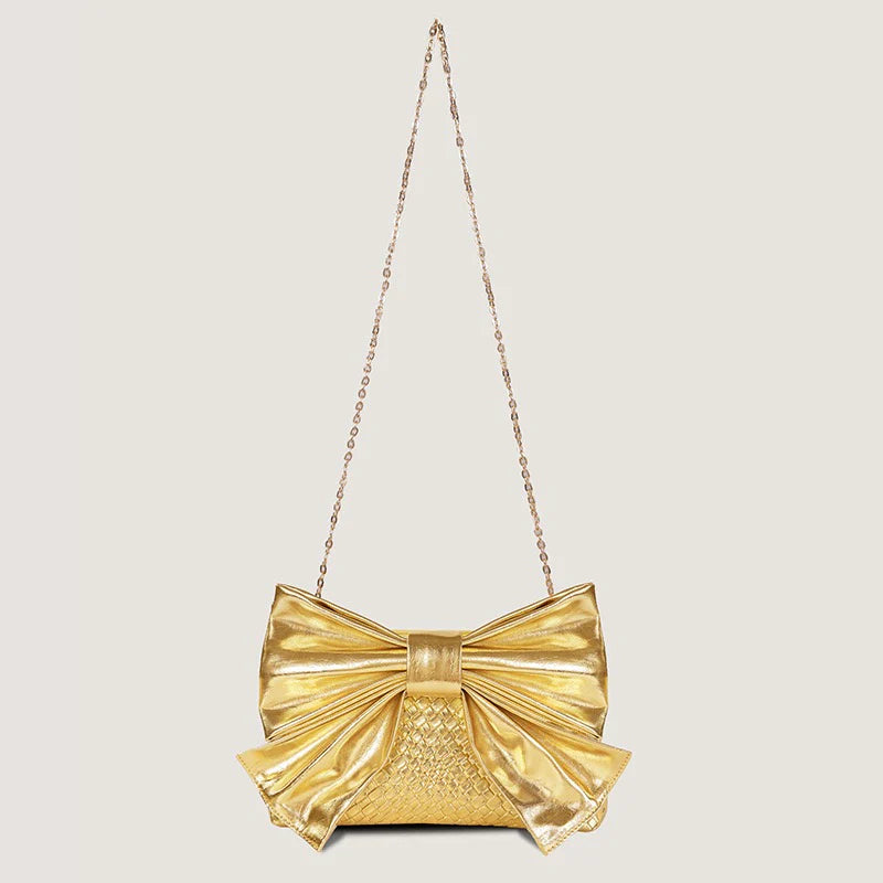 Lola Bow Bag (Gold)