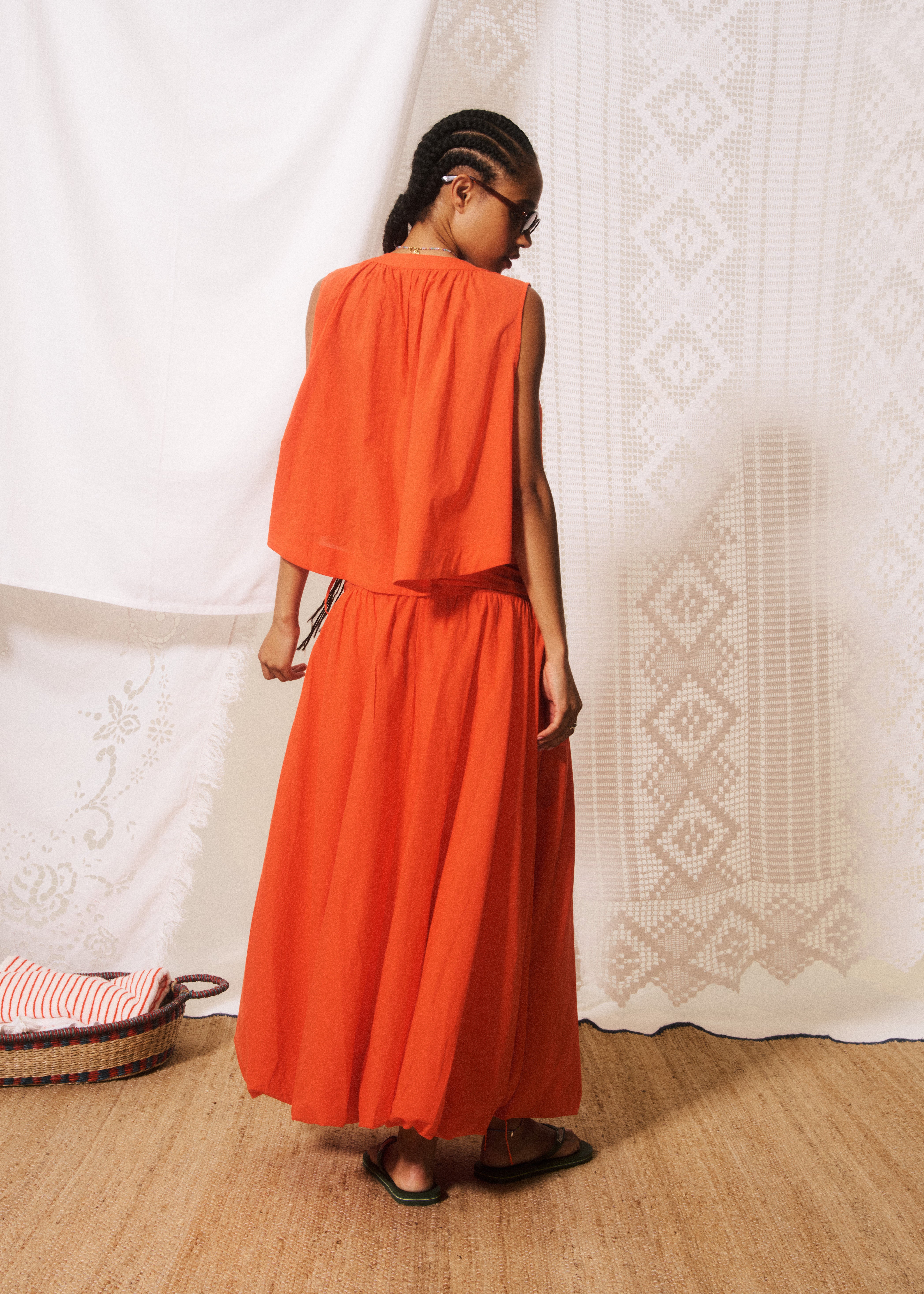 Costabile Skirt (Coral)