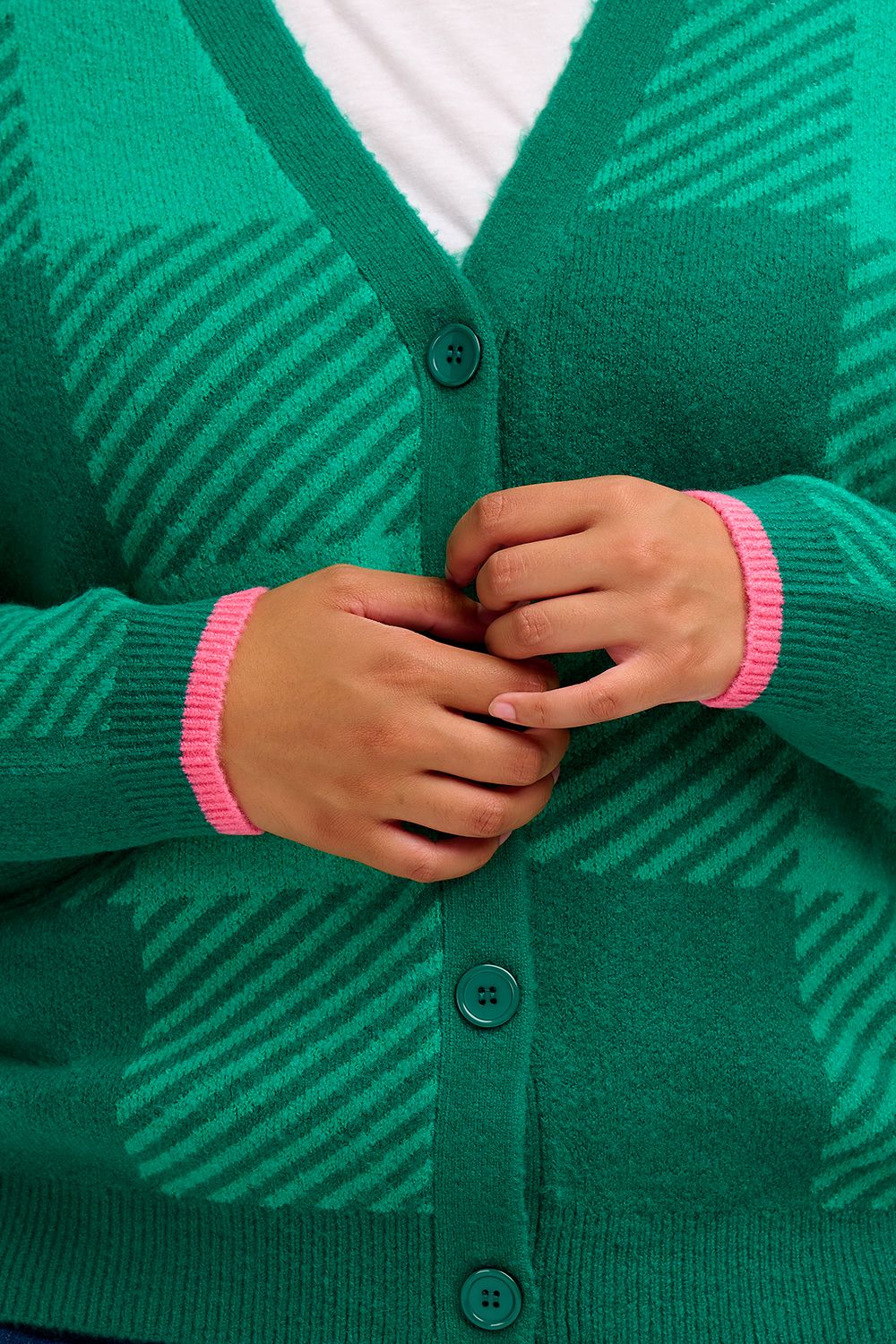 RHEA CARDGIAN (GREEN)