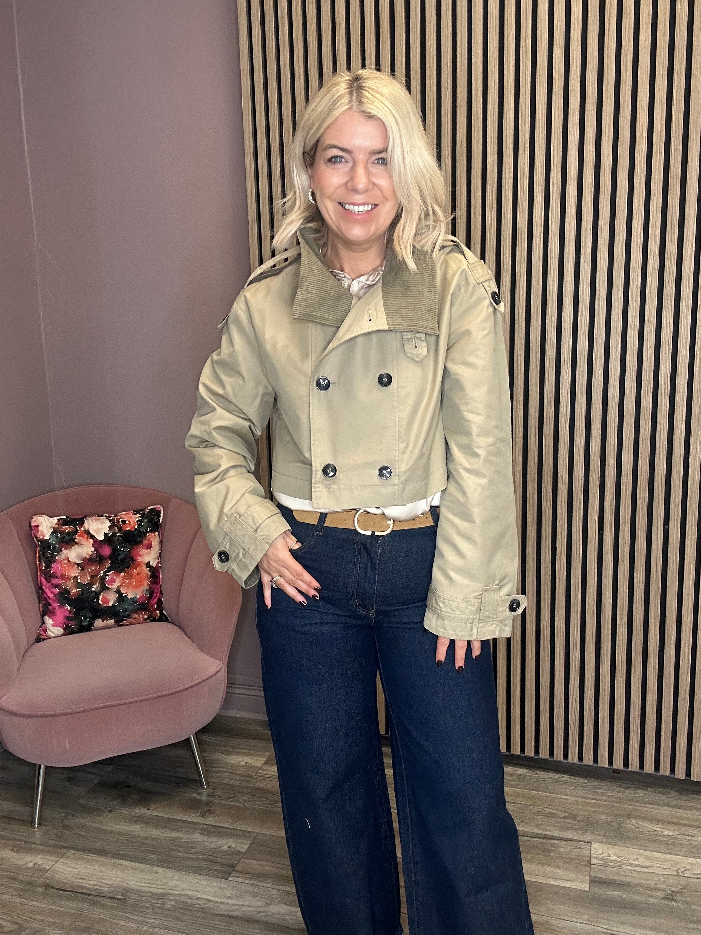 Rixo 2 Piece Coat (Sepia Tint/Fallen)