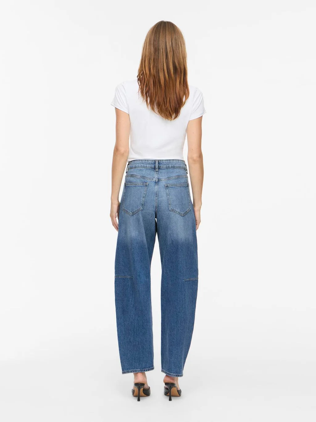 Brady Barrel Jeans (Medium Blue/Wash)
