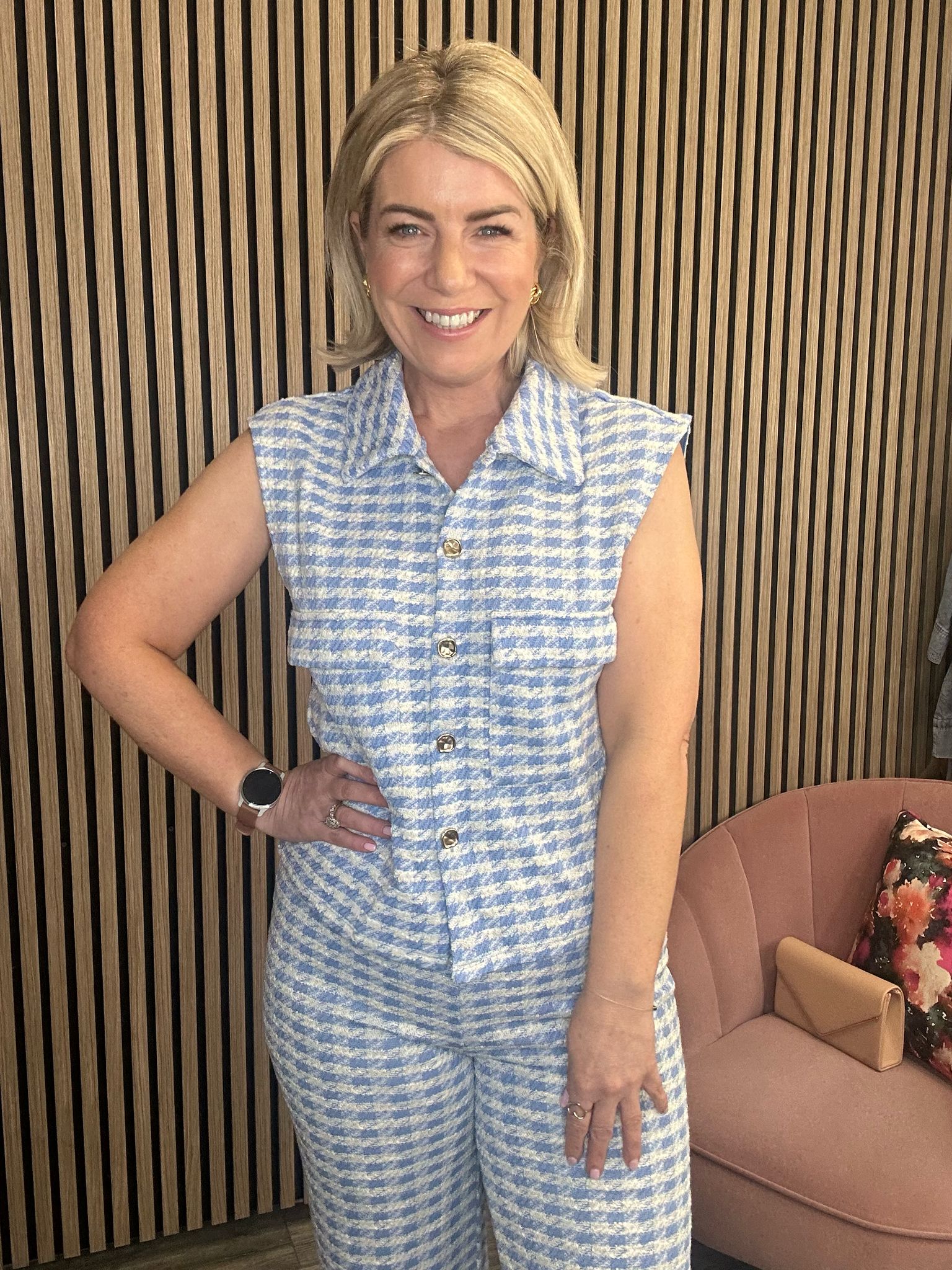 Gesta Waistcoat (Kentucky blue)