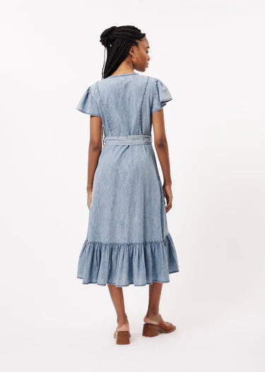 NOLENE DRESS (DENIM BLUE)