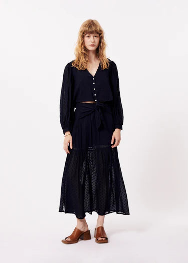 CIRA SKIRT (NAVY)
