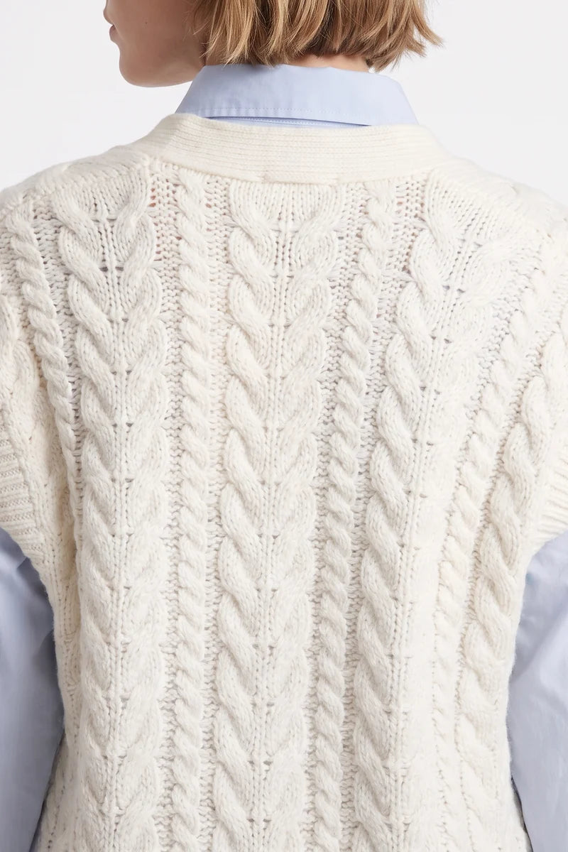 Corissa Gilet (Cream)
