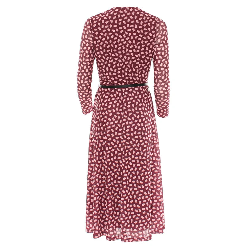 Henrietta Midi Dress (Pink)