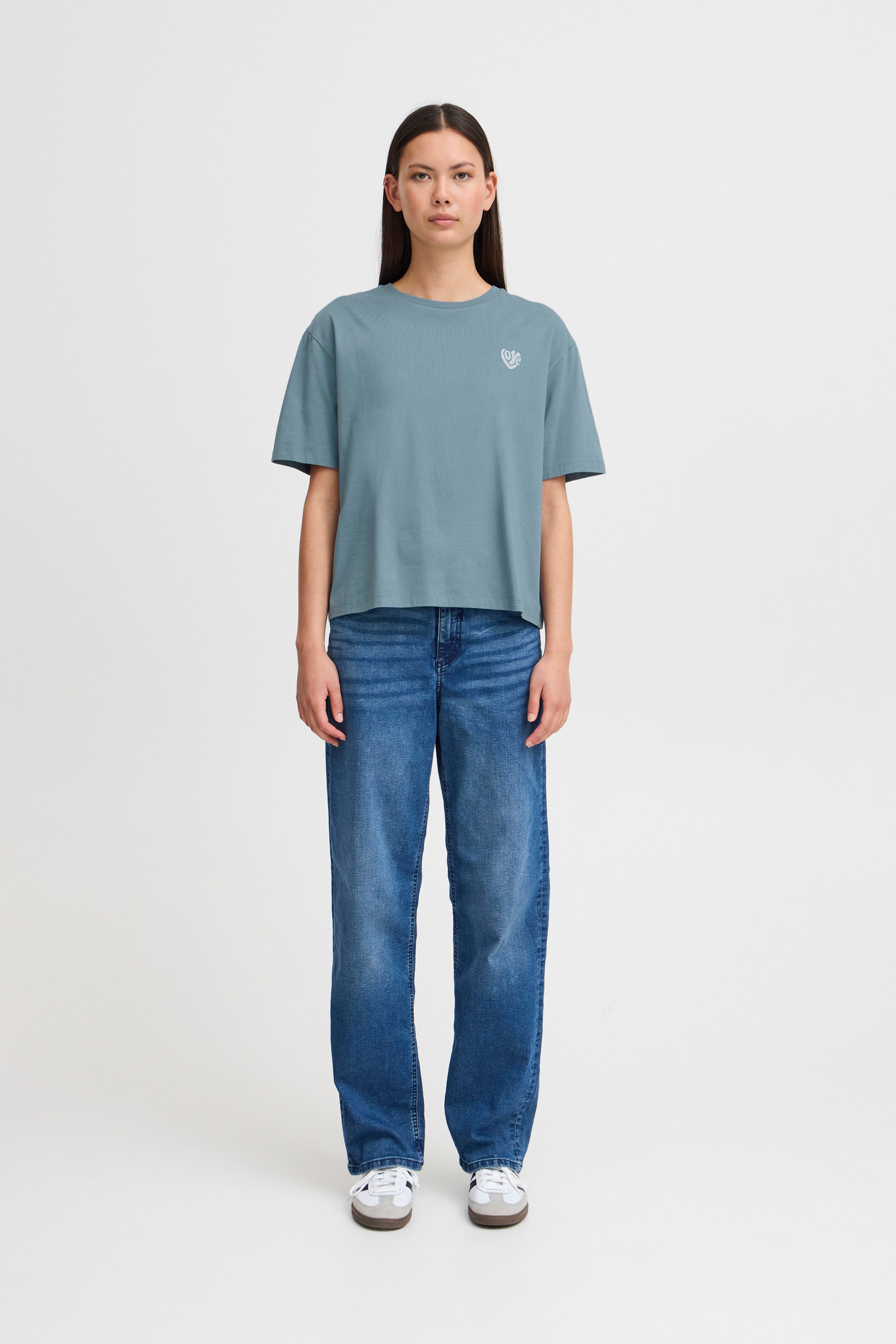 Riana T-Shirt (Blue Mirage)