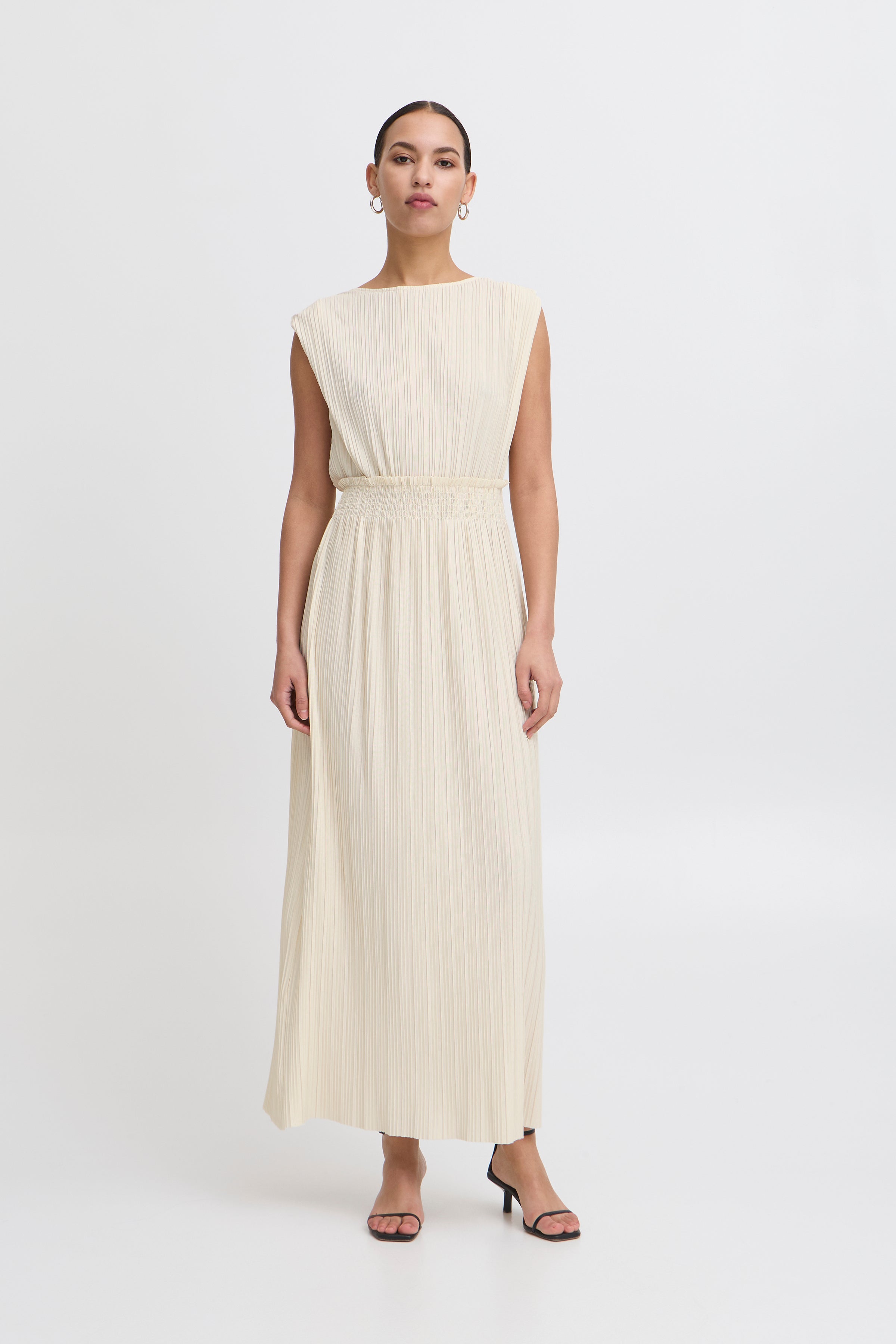 Yvette Sleeveless Maxi Dress (Birch)