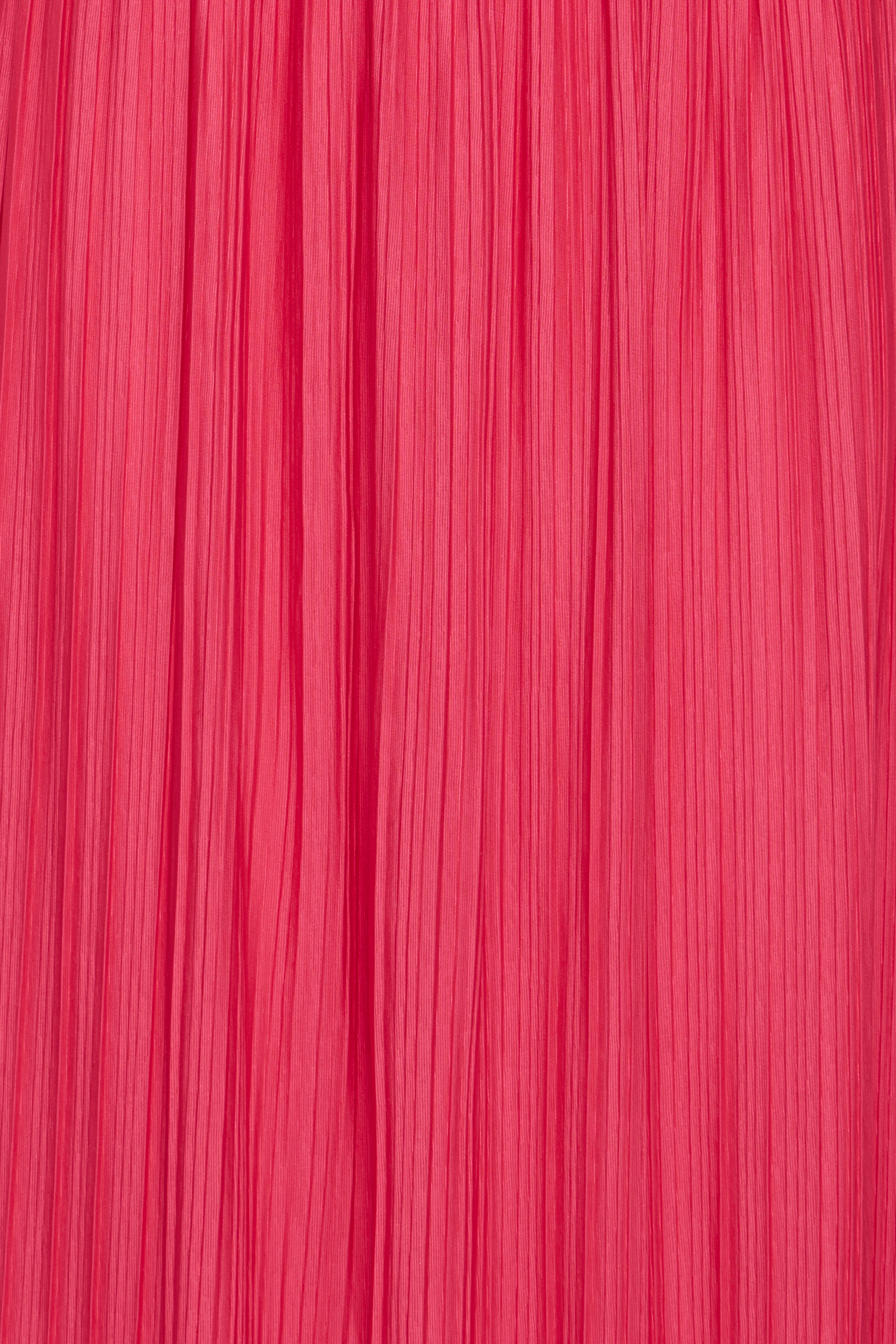 Yvette Sleeveless Maxi Dress (Bright Rose)