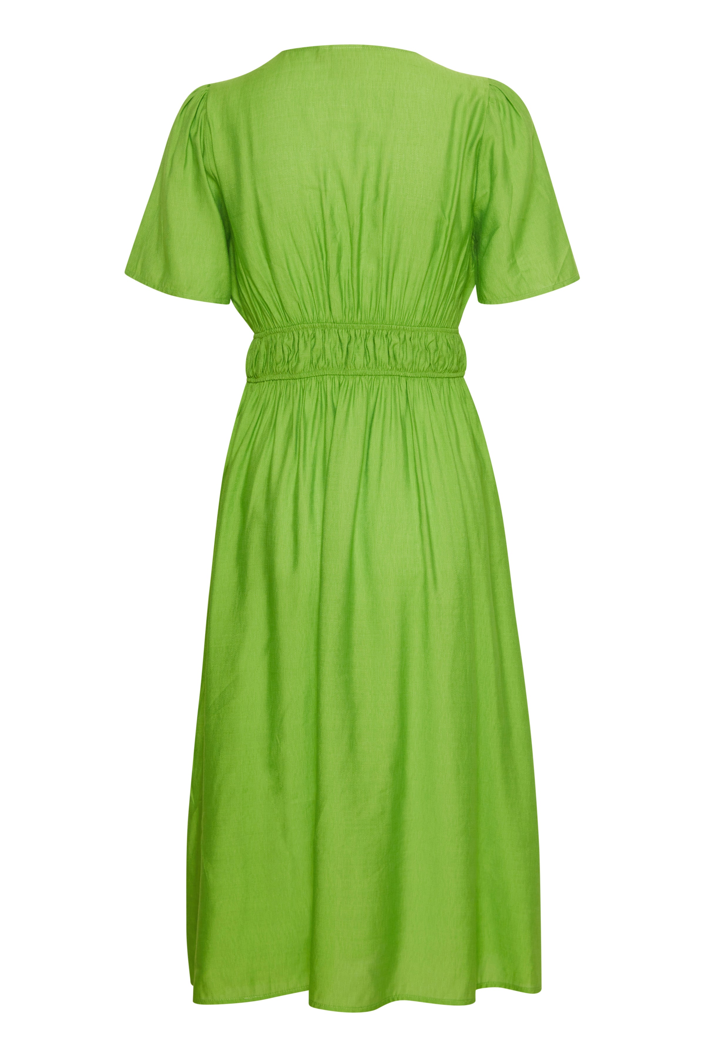 Rilla V-Neck Dress (Greenery)