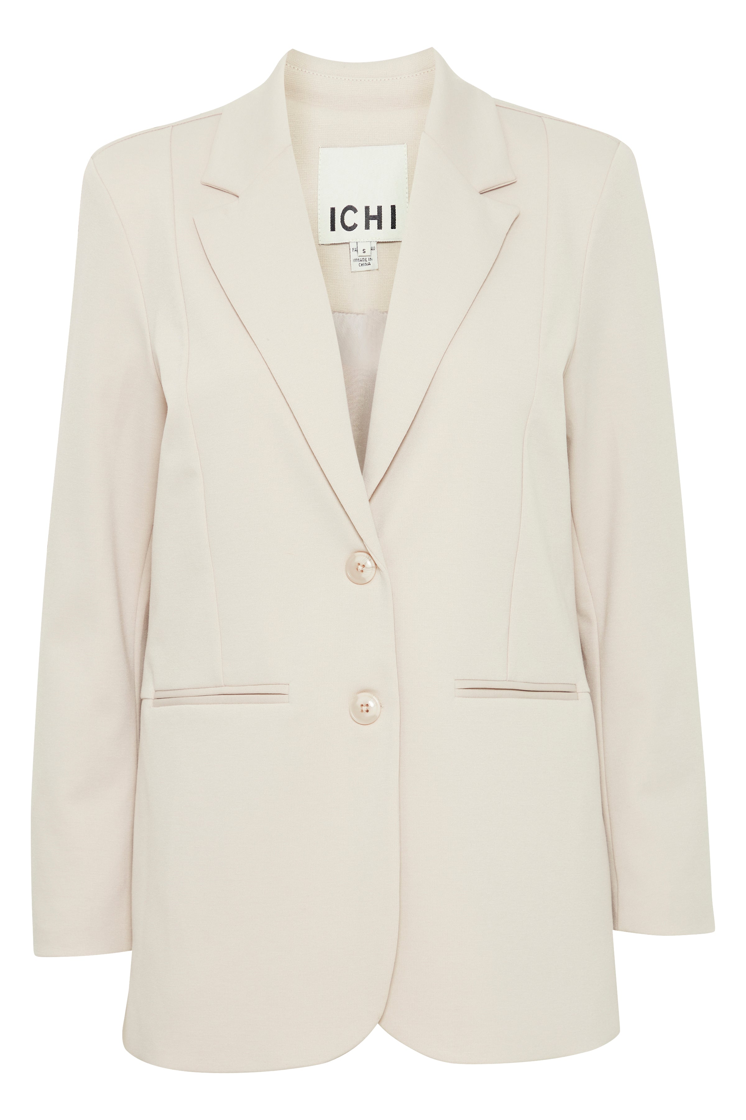 KARLA OVERSIZED BLAZER (SILVER GREY)