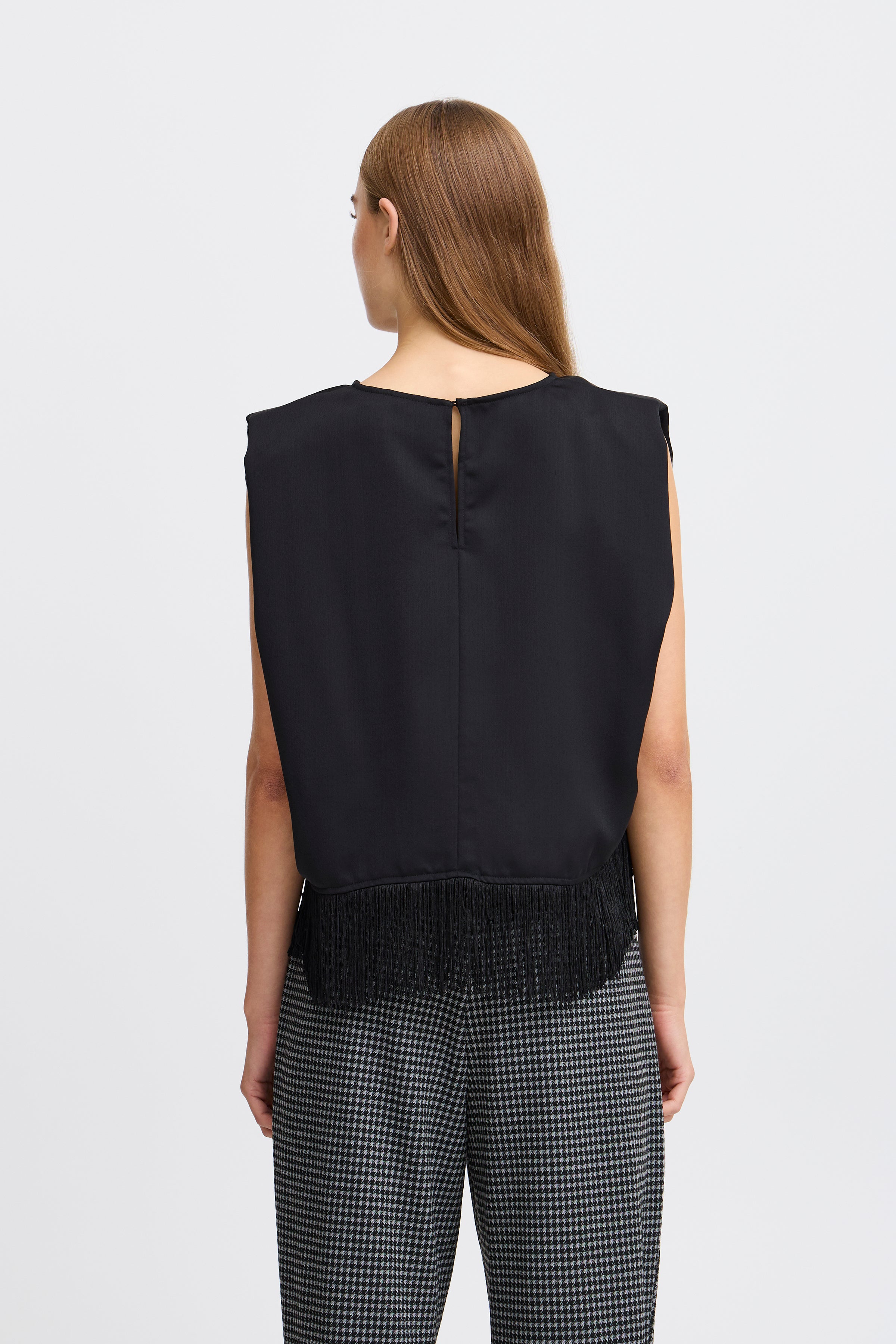 Ricco Sleeveless Top (Black)