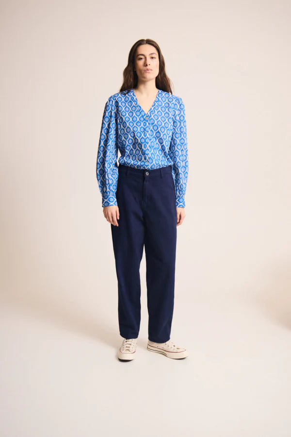 Zara Blouse (Turkish Sea)