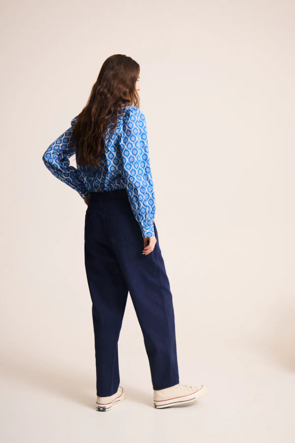 Zara Blouse (Turkish Sea)