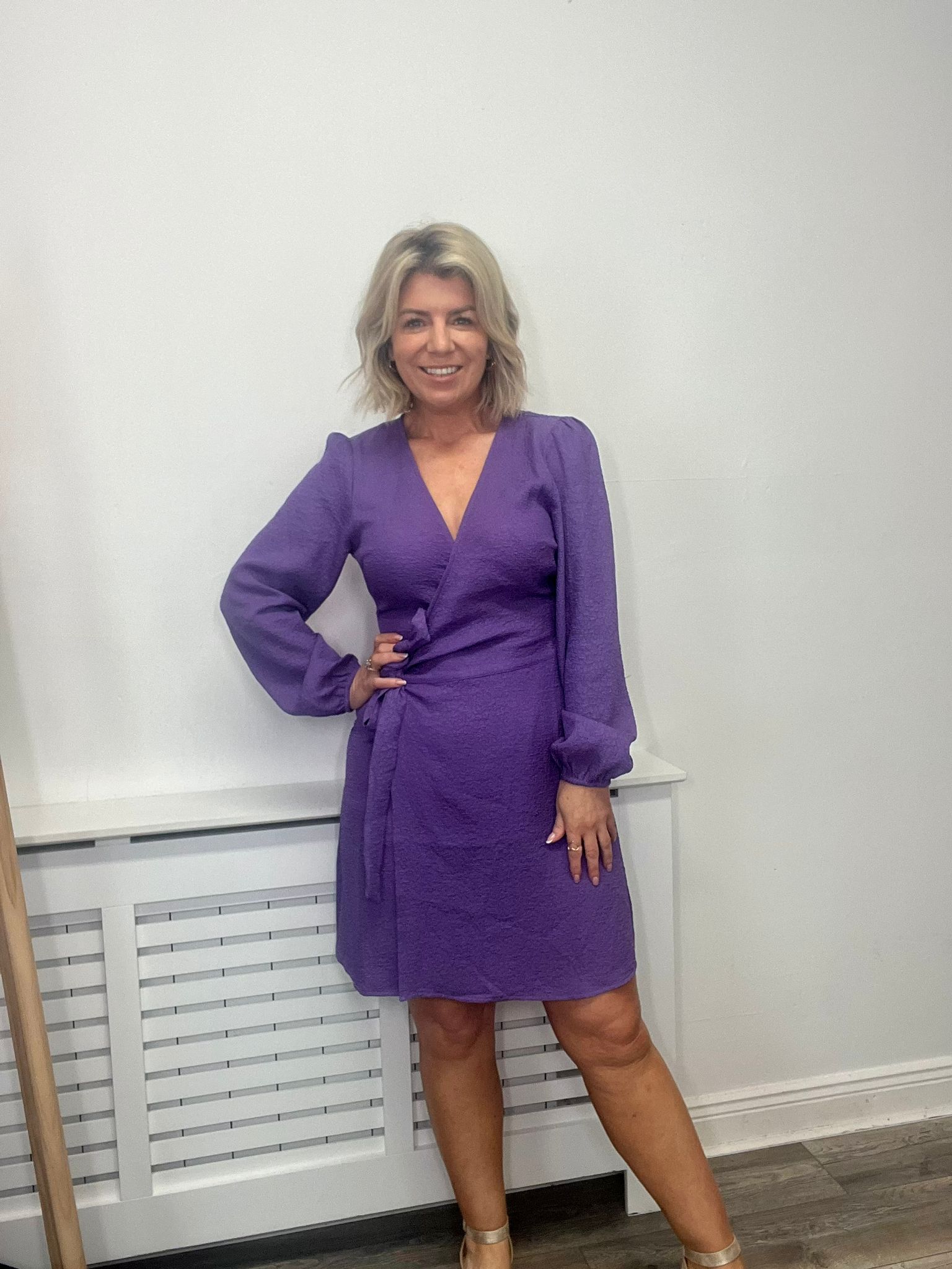 ENYA DRESS (CHIVE BLOSSOM)