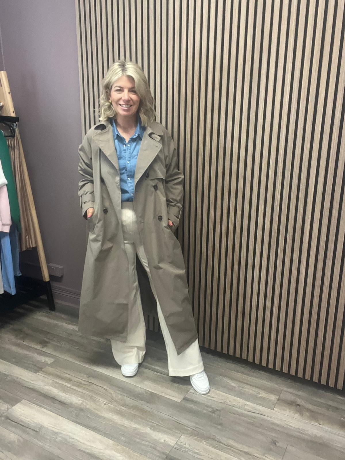 VIVIANNA TRENCHCOAT (WALNUT)