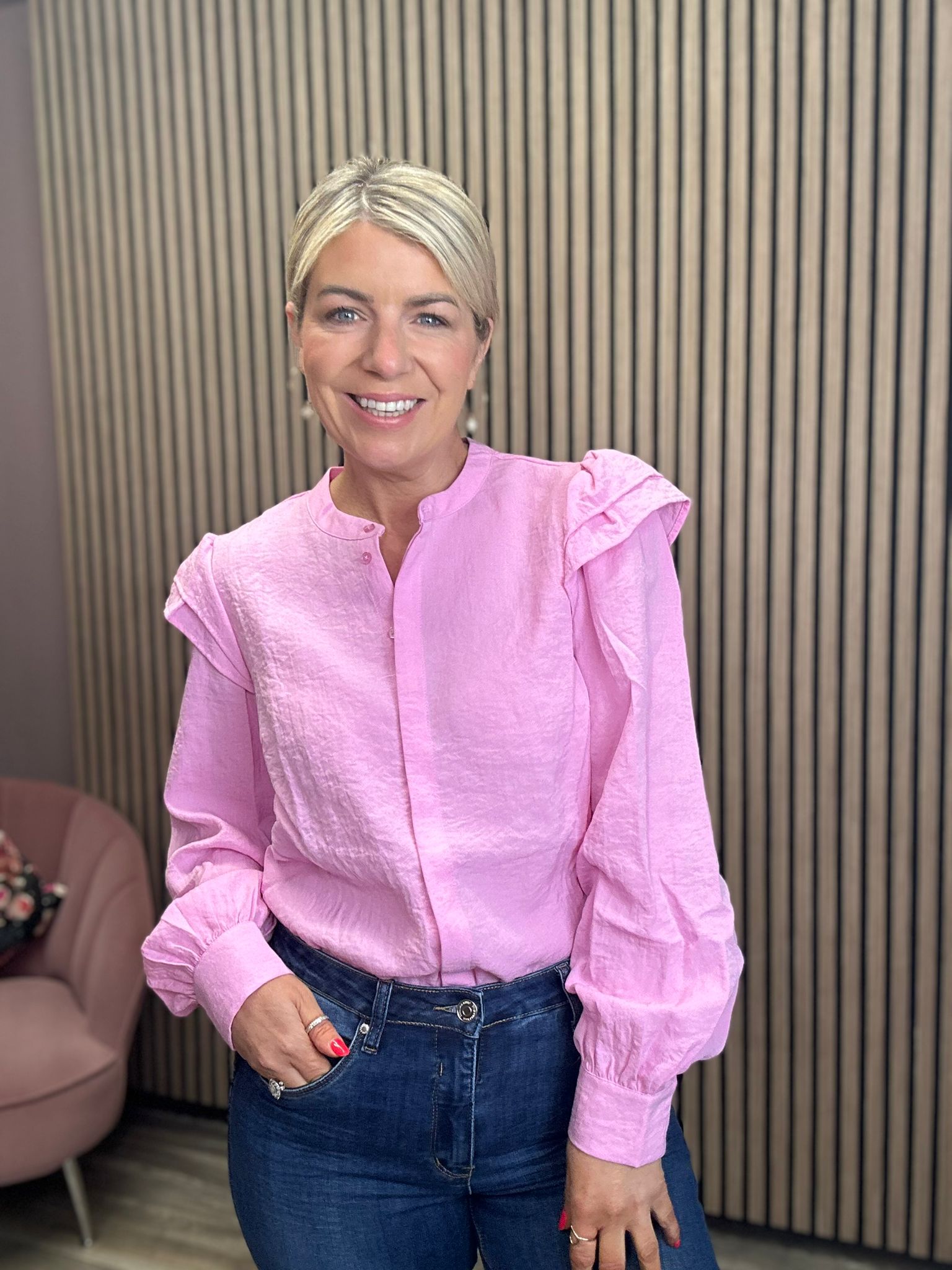 SOPHIE BLOUSE (PINK)