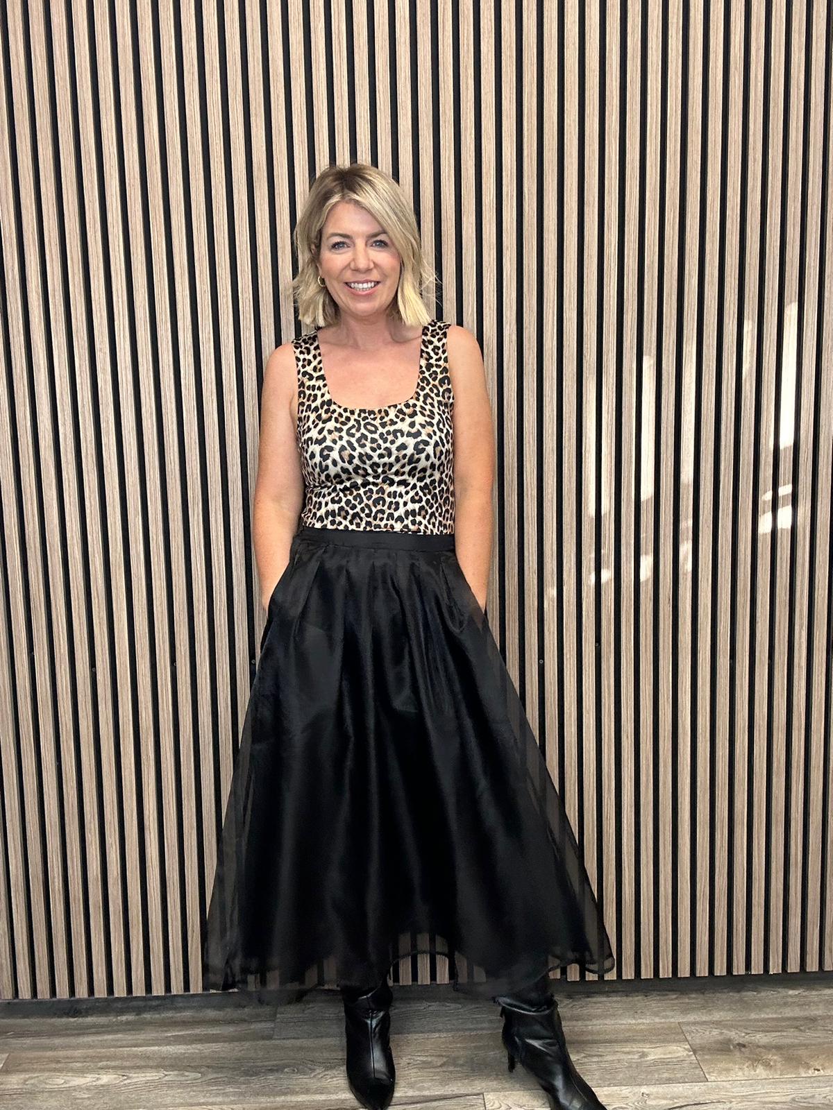 Meko Midi Skirt (Black)