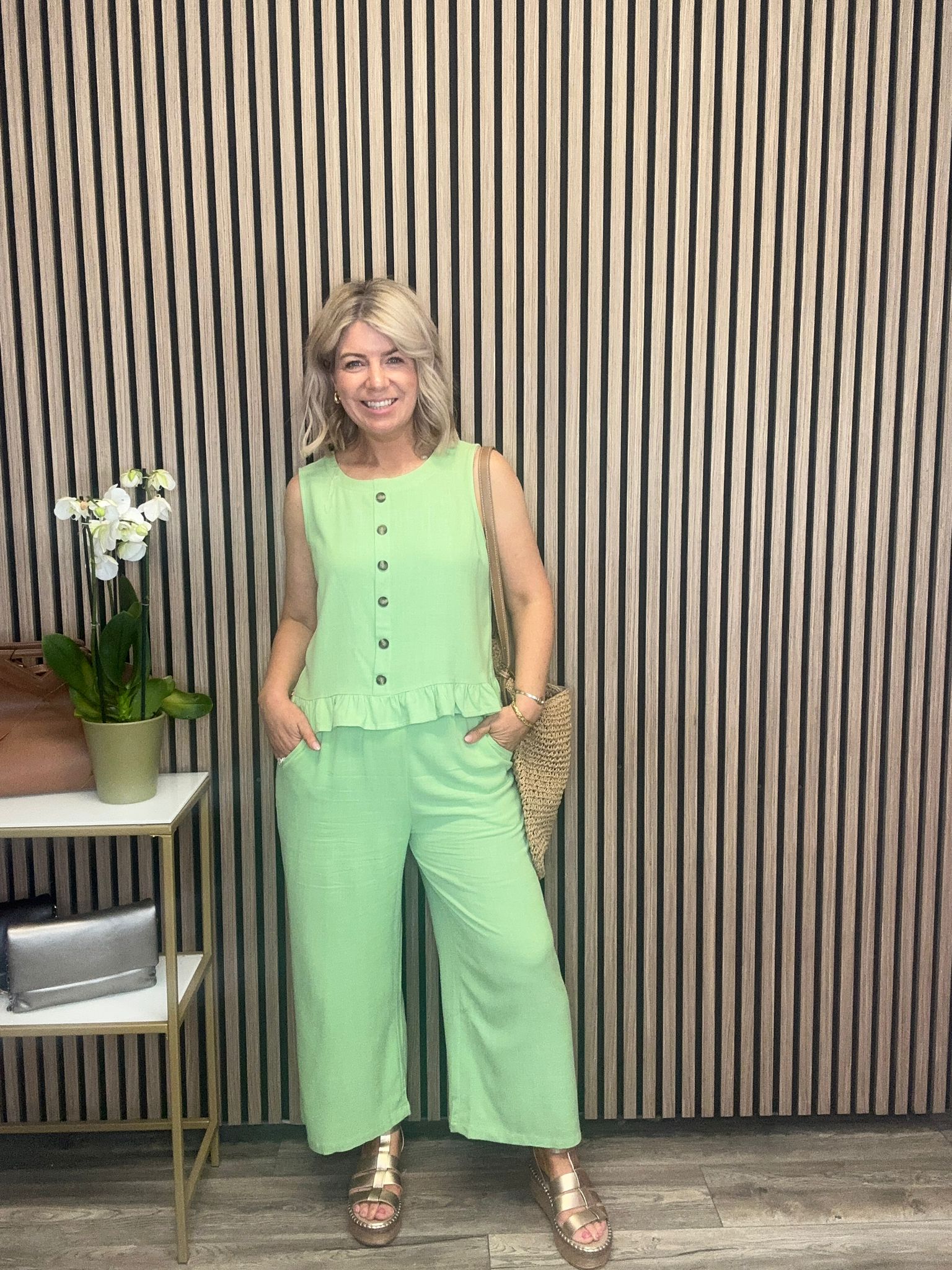 Kaia Co-ord Set (Green)