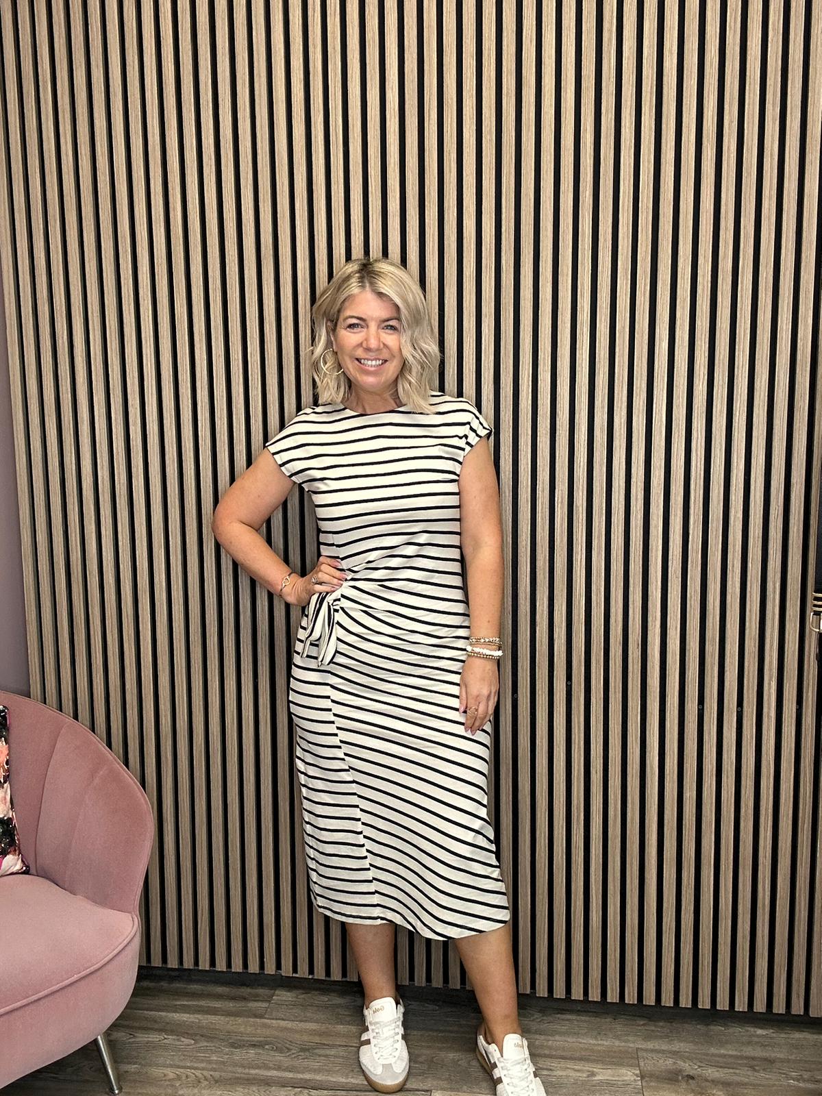 Pippa Midi Dress (Birch)