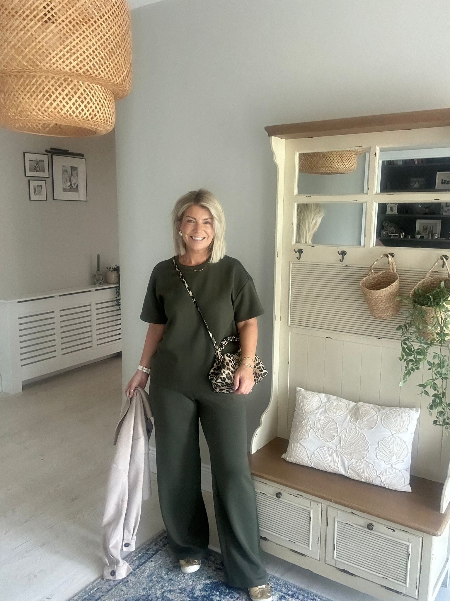 Fiadh Short Sleeve Top (Deep Depths)