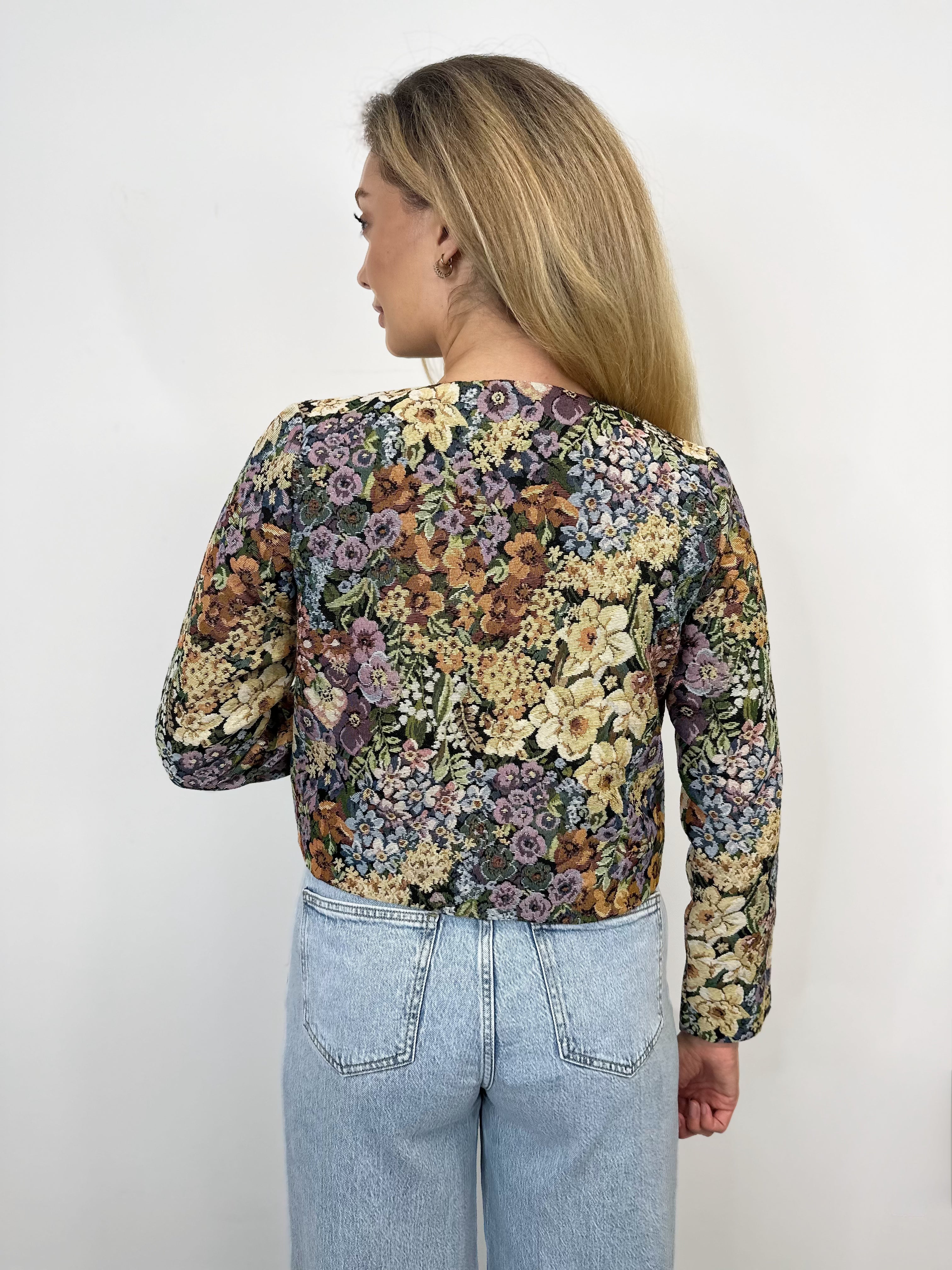 Ruby Floral Jacket (Twill/Flower)