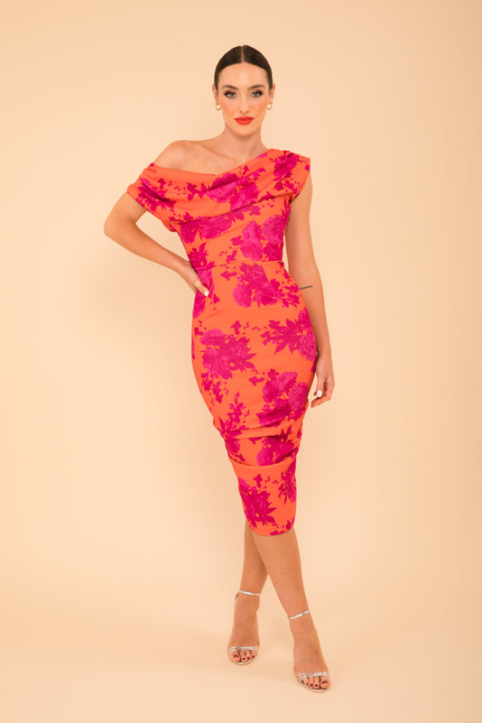 JANUS DRESS (PINK FLORAL)