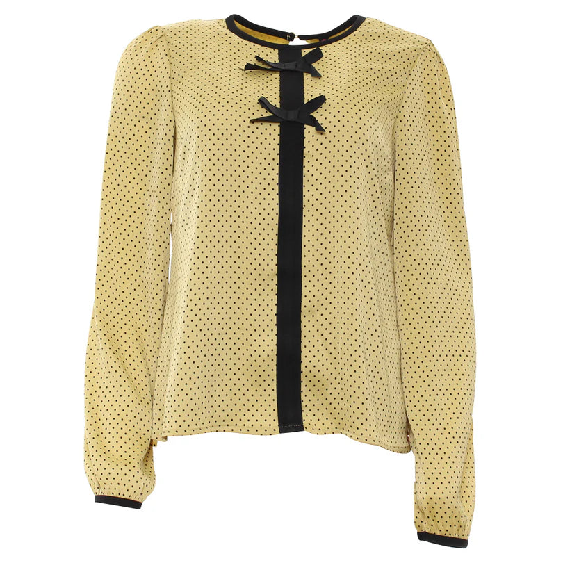 Isha Bow Top (Lime Green)