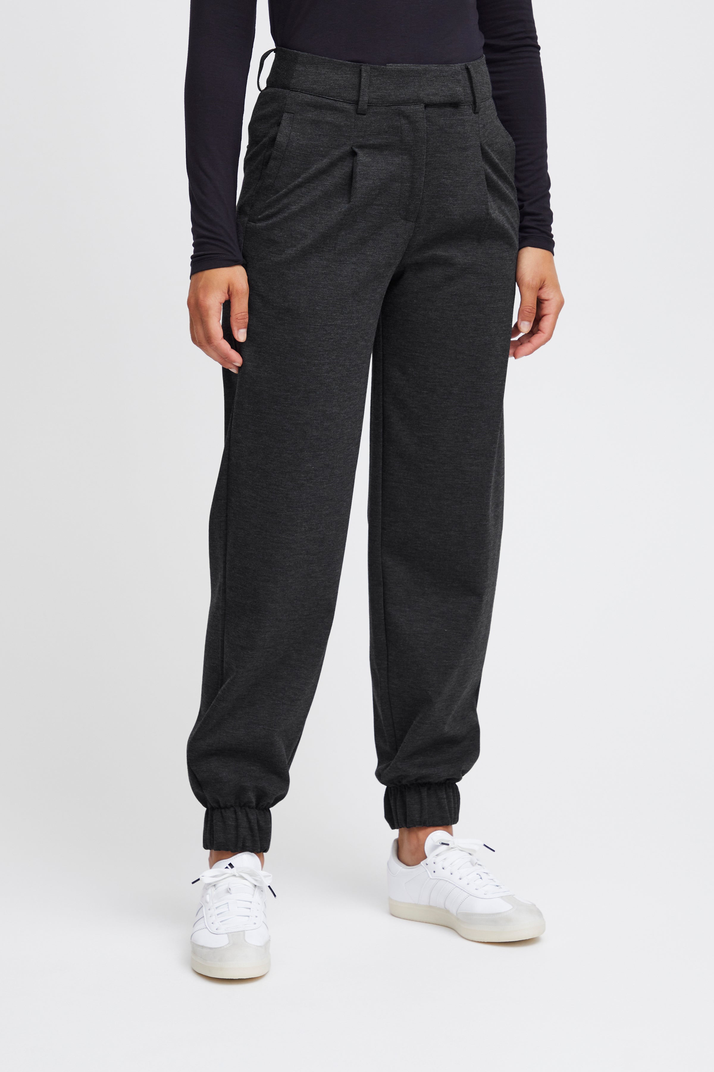 MONSE TROUSERS (DARK GREY MELANGE)