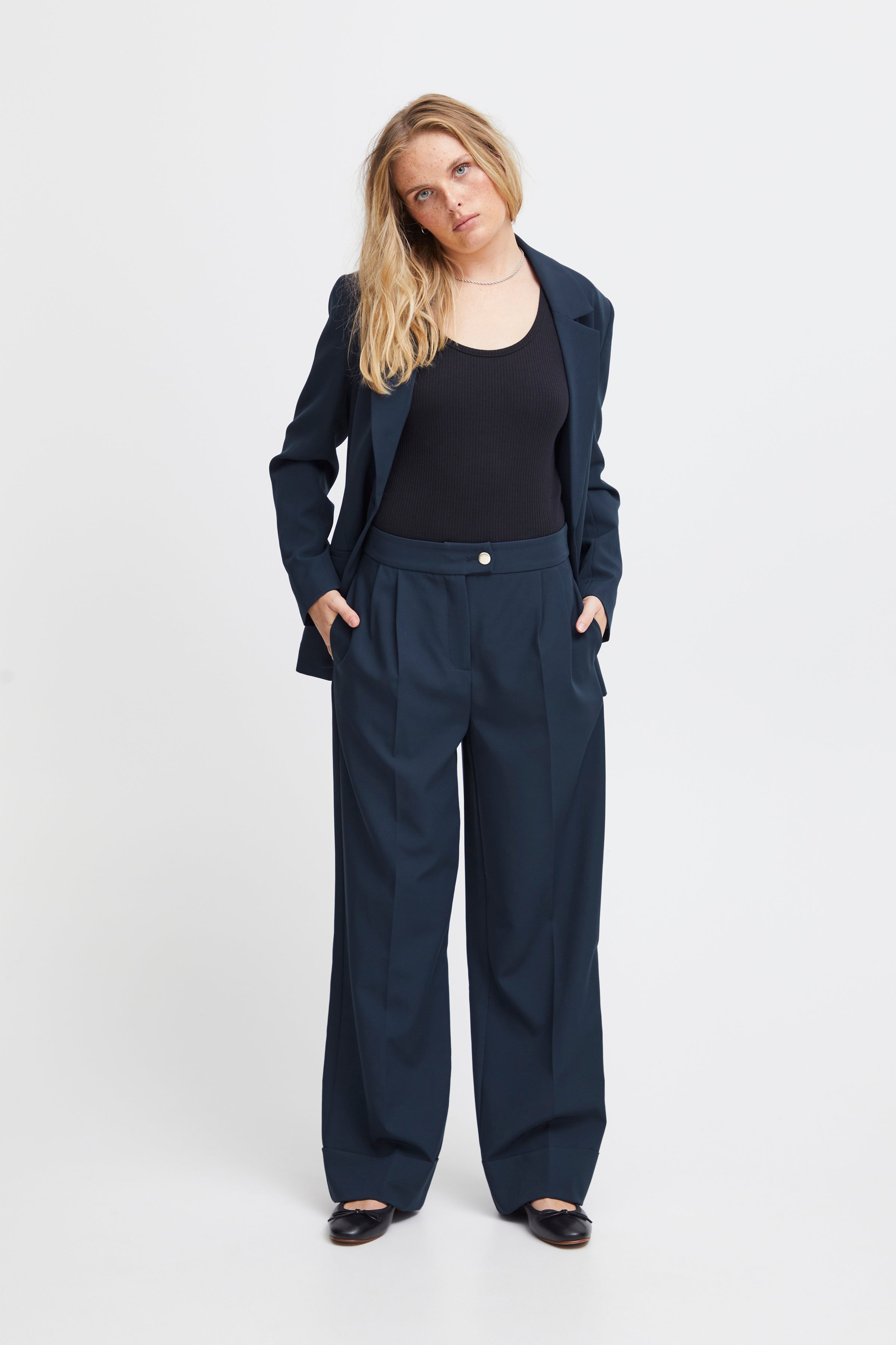 HILDY WIDE LEG TROUSERS (TOTAL ECLIPSE)