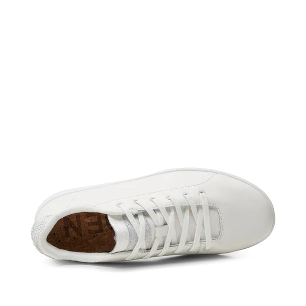 JANE LEATHER RUNNERS (WHITE)