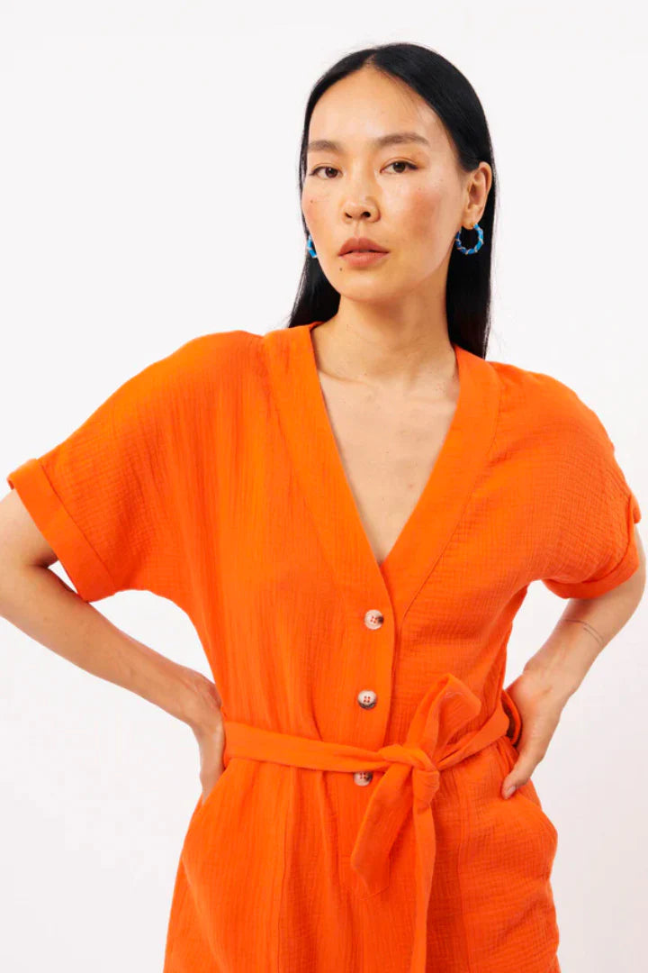 Lika Playsuit (Orange)