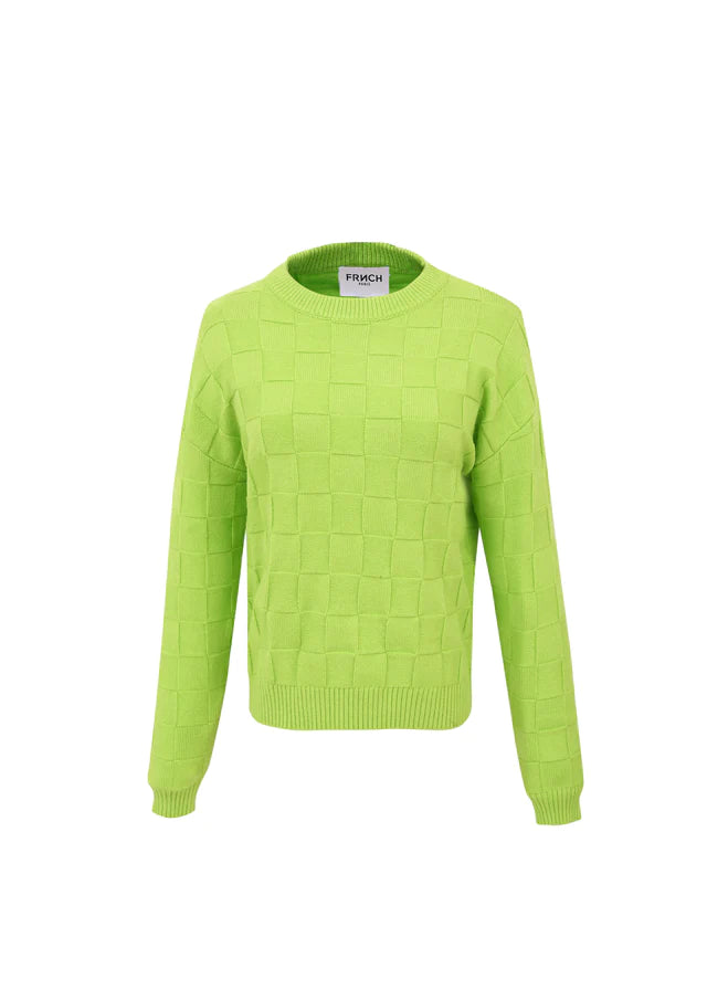 ANJALI JUMPER (LIME GREEN)