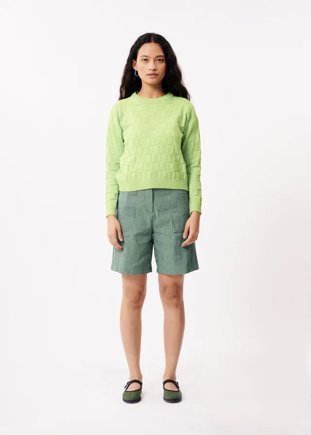 ANJALI JUMPER (LIME GREEN)