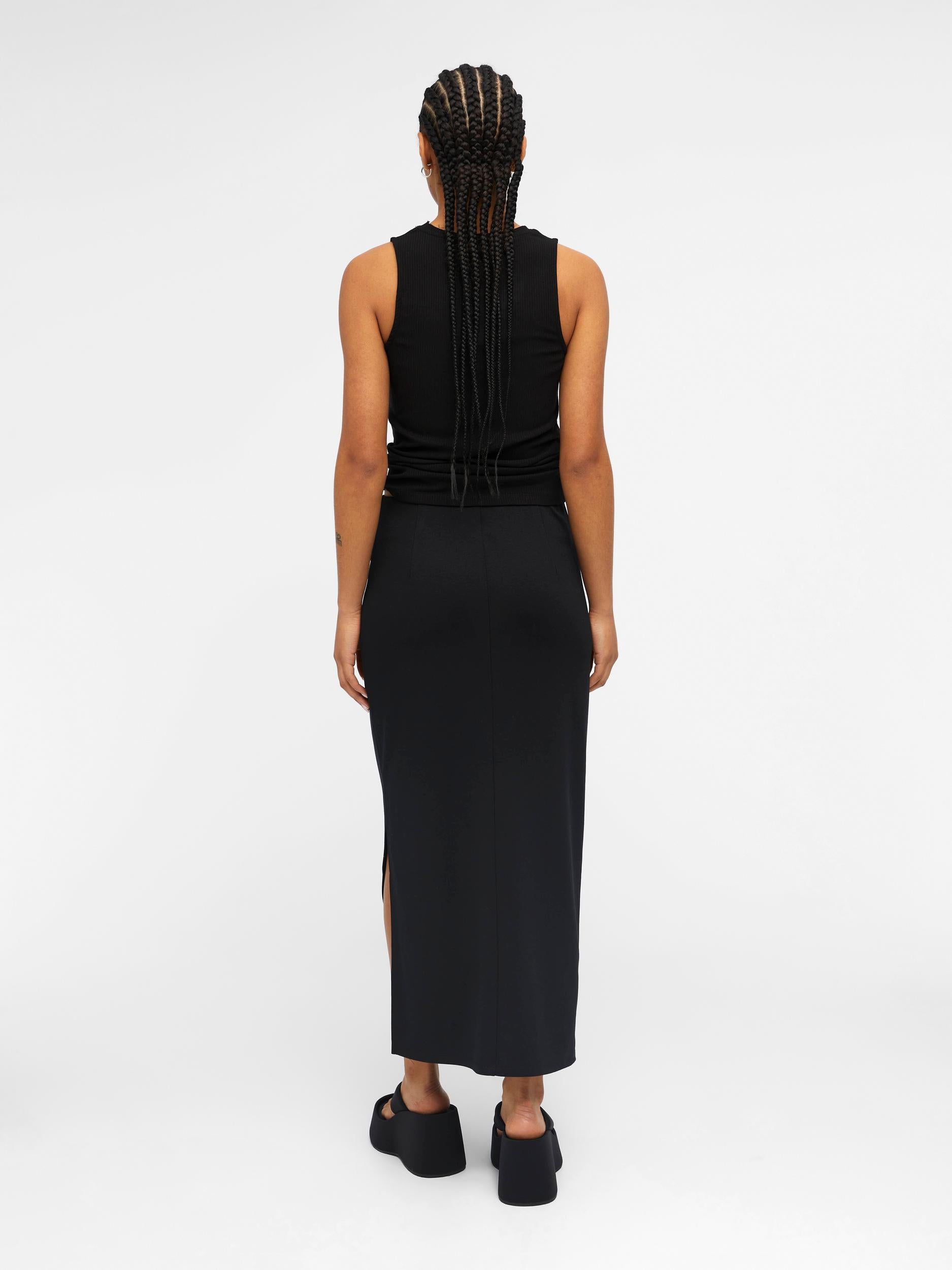 JEANNA LONG SKIRT (BLACK)