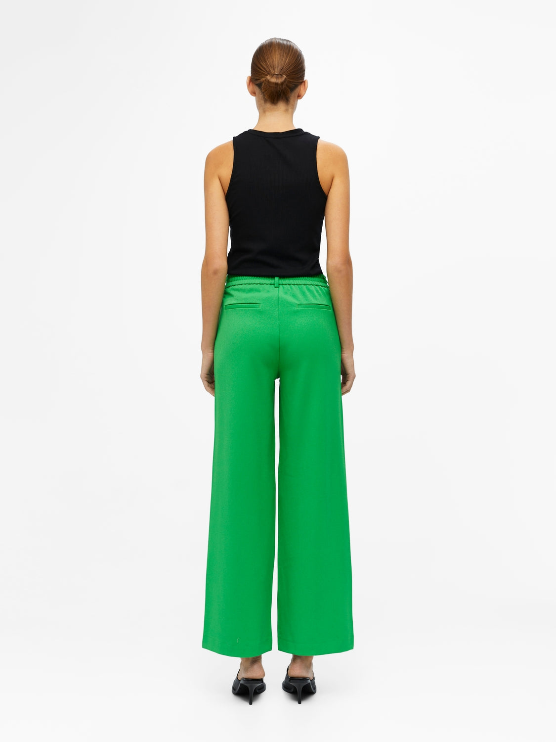 Lissey Wide Leg Pants (Green)