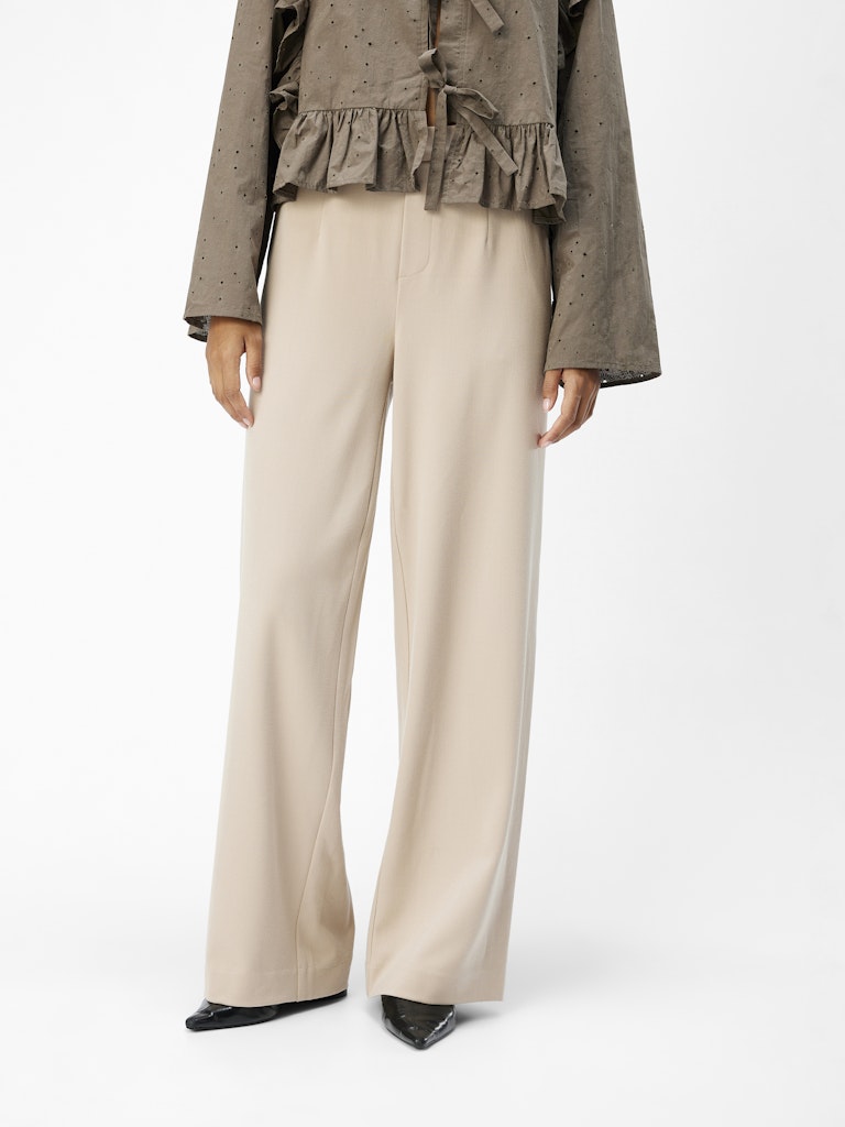 Lissey Wide Leg Pants (Humus)