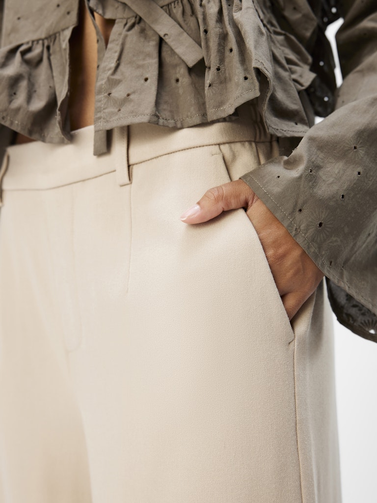 Lissey Wide Leg Pants (Humus)