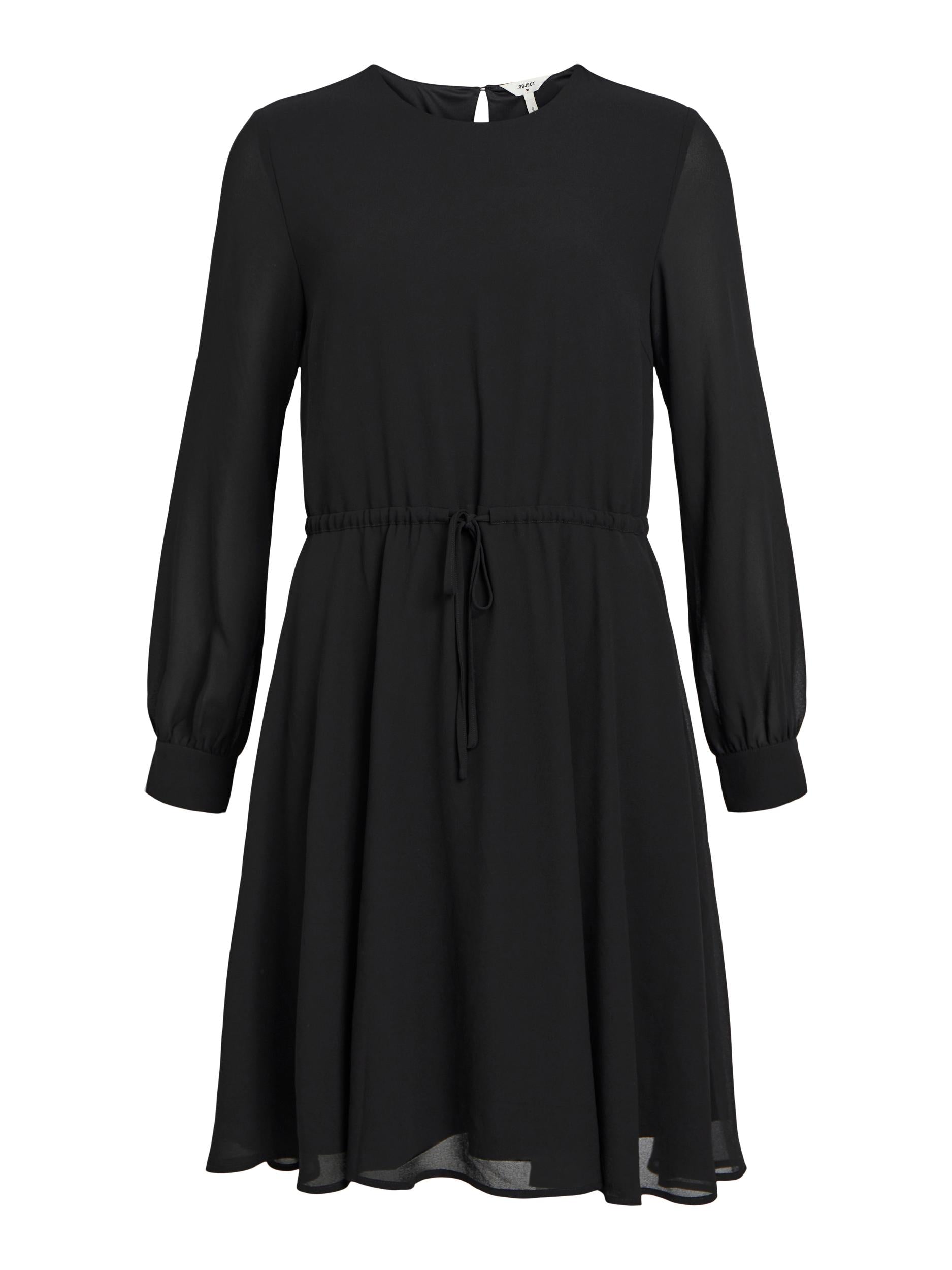 JAMILA L/S DRESS (BLACK)