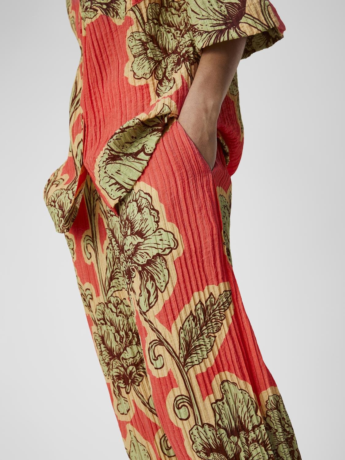 LYLA H/W PANTS (GEORGIA PEACH/FLOWER)